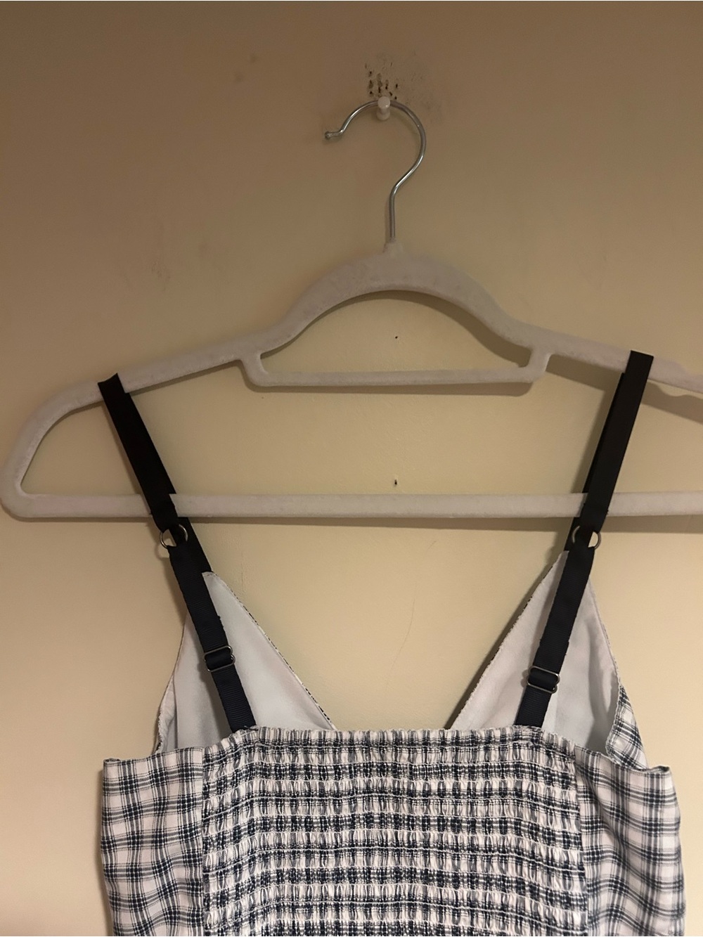 Hollister Black and White Gingham Mini Dress - Picture 14 of 16